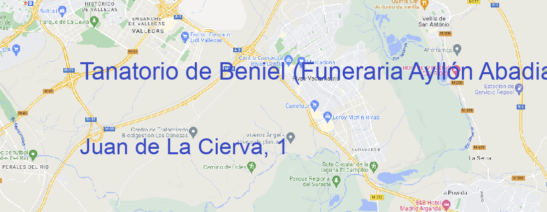 Tienda Tanatorio de Beniel (Funeraria Ayllón Abadia, S.L. Beniel