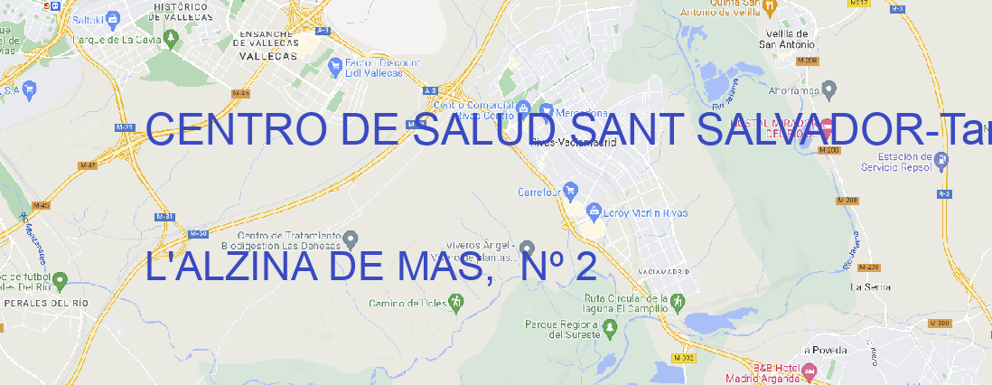Oficina CENTRO DE SALUD SANT SALVADOR Tarragona