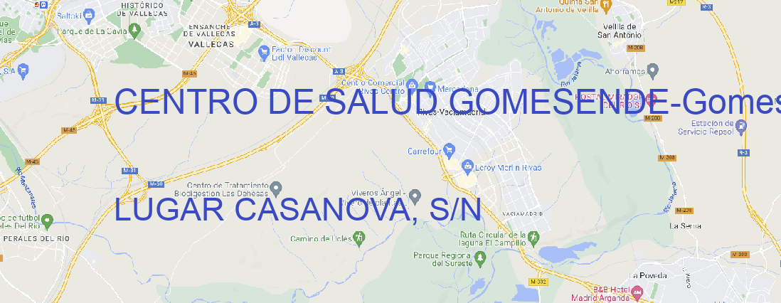 Oficina CENTRO DE SALUD GOMESENDE Gomesende
