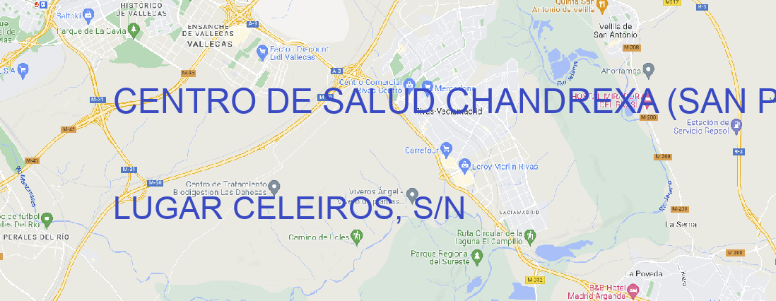Oficina CENTRO DE SALUD CHANDREXA (SAN PEDRO) Chandrexa de Queixa