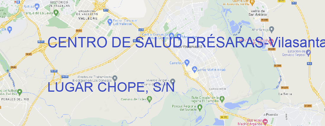 Oficina CENTRO DE SALUD PRÉSARAS Vilasantar