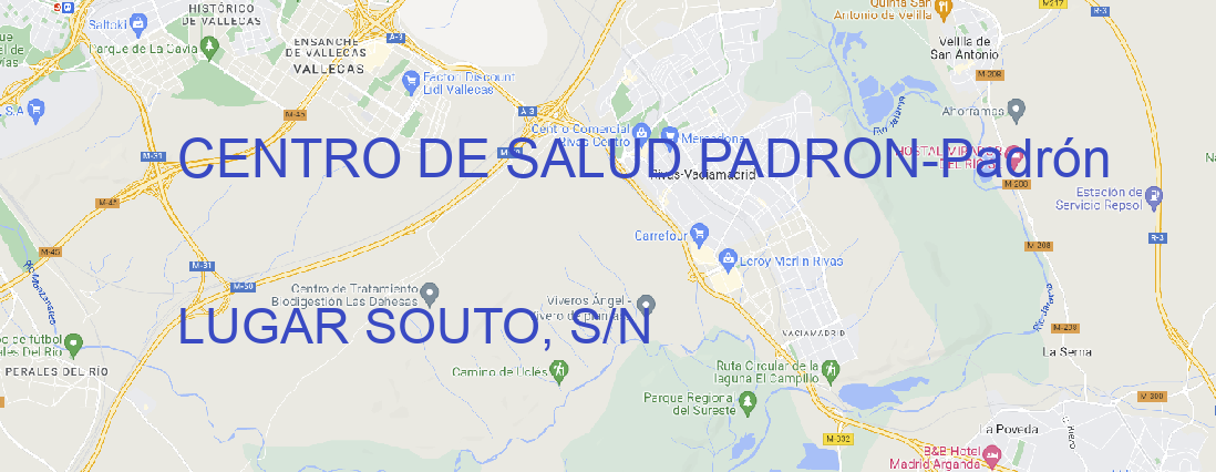 Oficina CENTRO DE SALUD PADRON Padrón