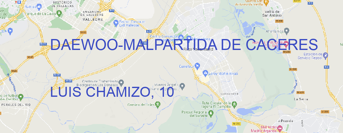 Oficina DAEWOO MALPARTIDA DE CACERES