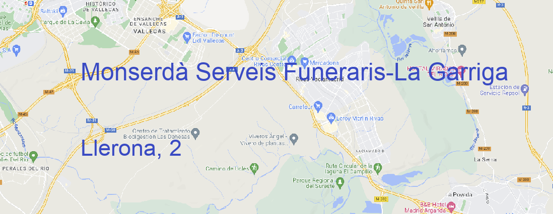 Tienda Monserdà Serveis Funeraris La Garriga
