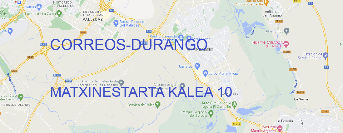 Oficina CORREOS DURANGO