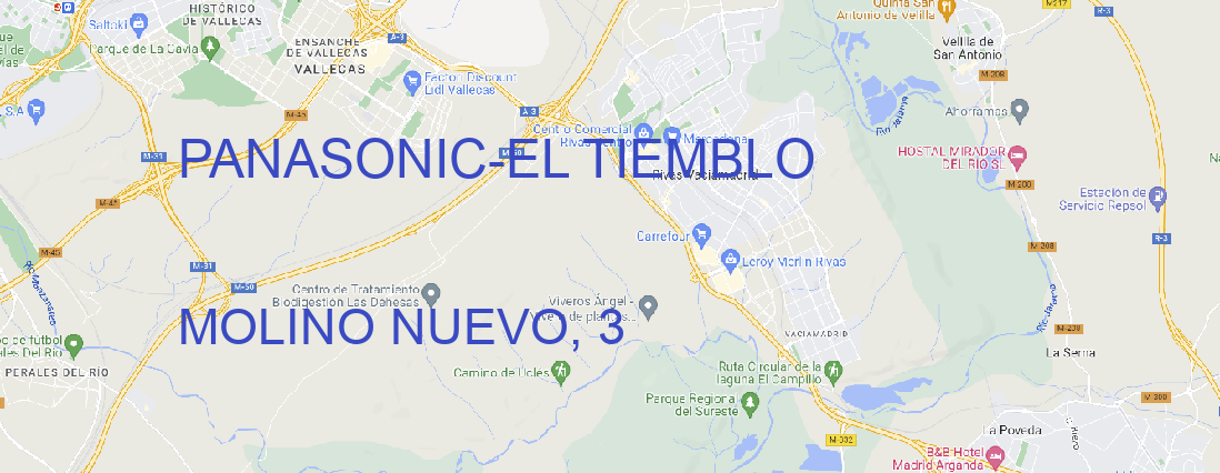 Oficina PANASONIC EL TIEMBLO