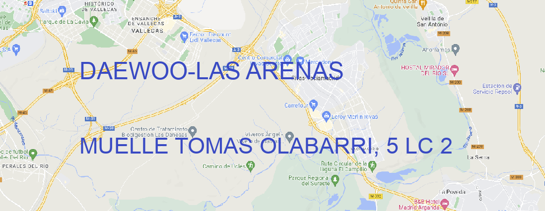 Oficina DAEWOO LAS ARENAS
