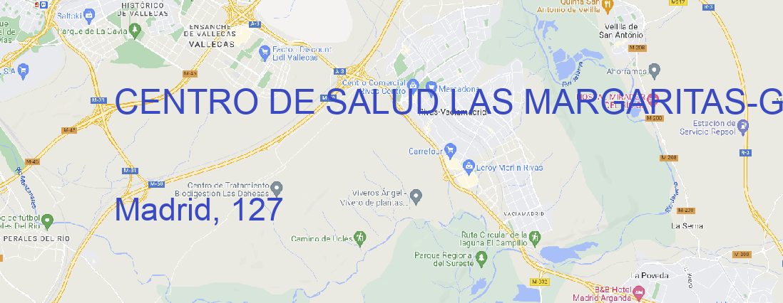 Oficina CENTRO DE SALUD LAS MARGARITAS GETAFE