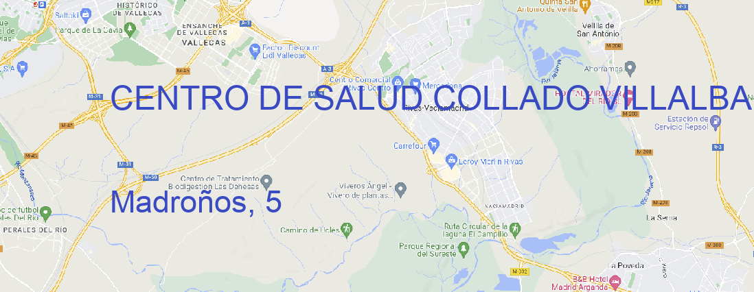 Oficina CENTRO DE SALUD COLLADO VILLALBA ESTACION COLLADO VILLALBA