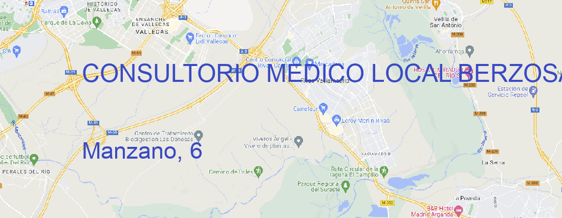 Oficina CONSULTORIO MEDICO LOCAL BERZOSA DEL LOZOYA BERZOSA DE LOZOYA