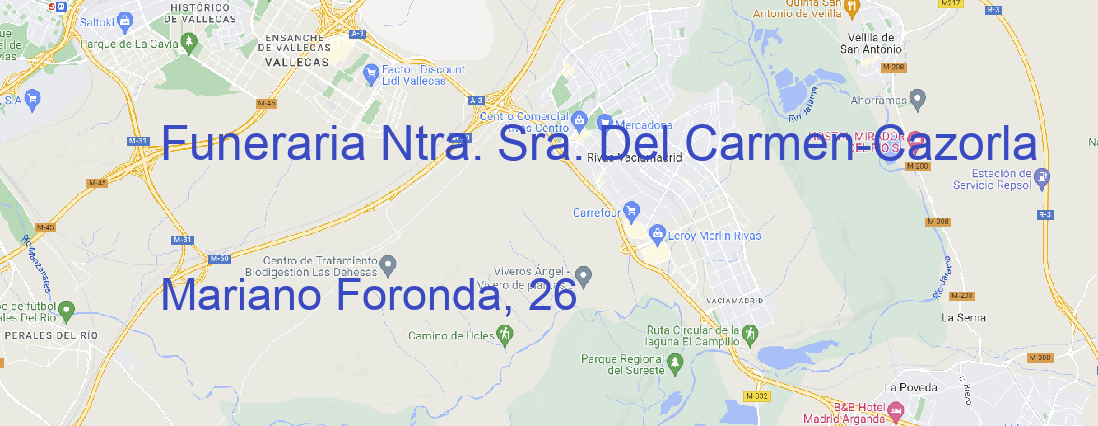 Tienda Funeraria Ntra. Sra. Del Carmen Cazorla