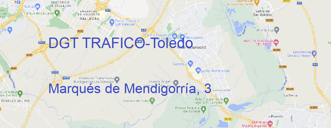 Oficina DGT TRAFICO Toledo