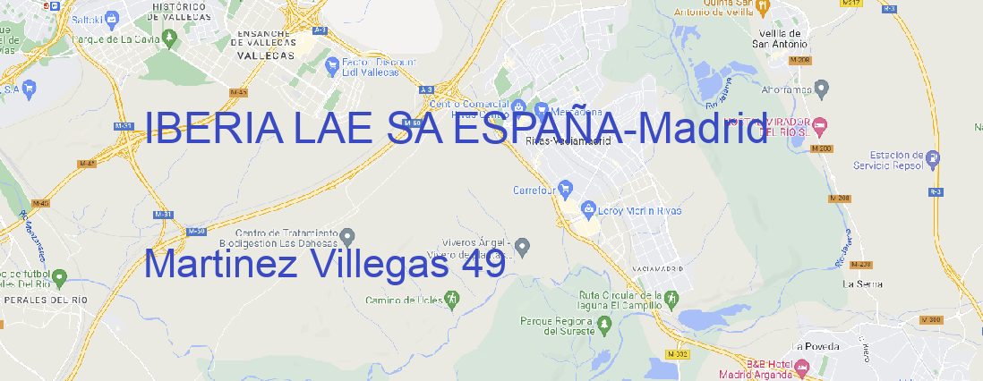 Oficina IBERIA LAE SA ESPAÑA Madrid