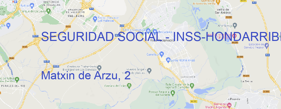 Oficina SEGURIDAD SOCIAL - INSS HONDARRIBIA