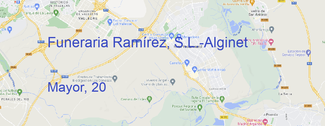 Tienda Funeraria Ramírez, S.L. Alginet
