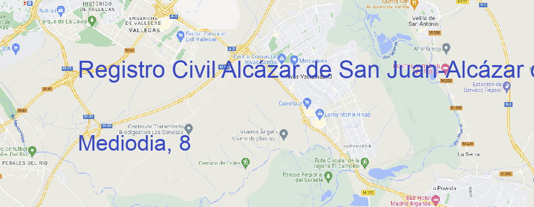 Oficina Registro Civil Alcázar de San Juan Alcázar de San Juan