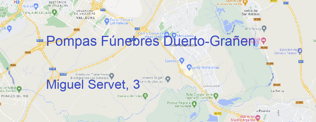 Tienda Pompas Fúnebres Duerto Grañen