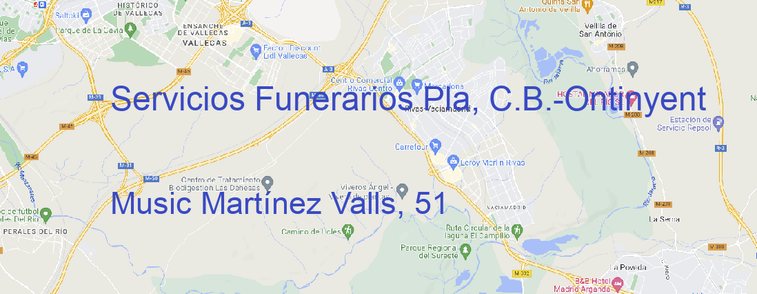 Tienda Servicios Funerarios Pla, C.B. Ontinyent