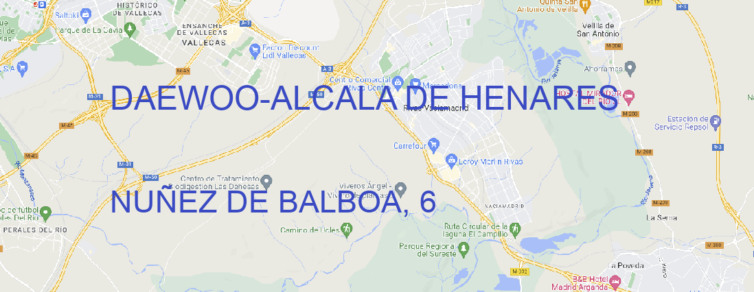 Oficina DAEWOO ALCALA DE HENARES