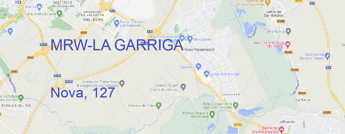 Oficina MRW LA GARRIGA