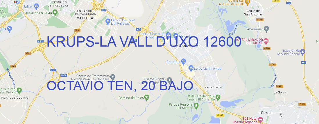 Oficina KRUPS LA VALL D'UXO 12600