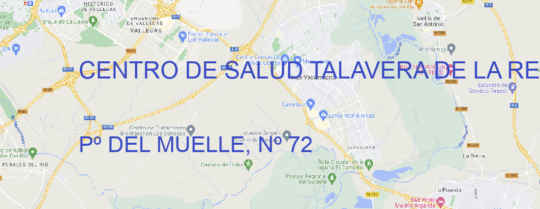 Oficina CENTRO DE SALUD TALAVERA DE LA REINA Talavera de la Reina