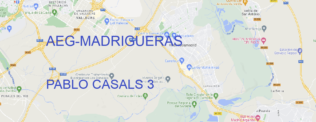 Oficina AEG MADRIGUERAS