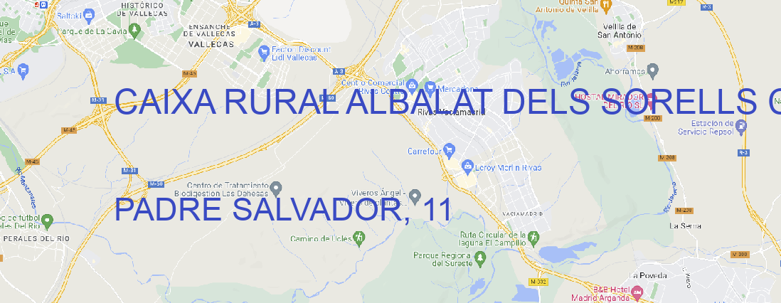 Oficina CAIXA RURAL ALBALAT DELS SORELLS C.C.V. ALBALAT DELS SORELLS
