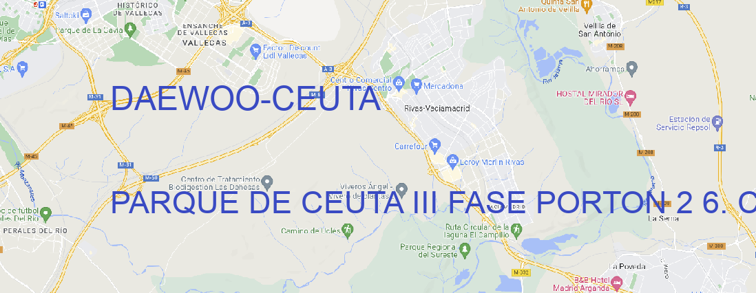 Oficina DAEWOO CEUTA