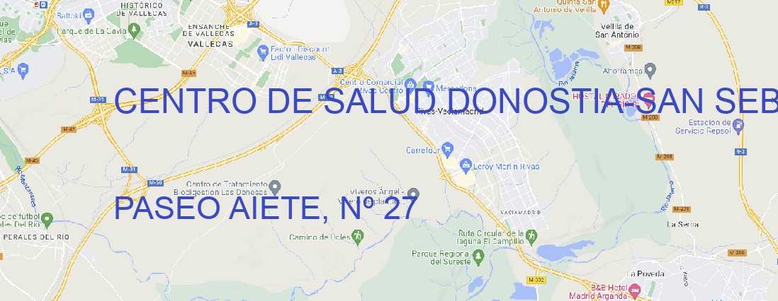 Oficina CENTRO DE SALUD DONOSTIA-SAN SEBASTIÁN Donostia/San Sebastián