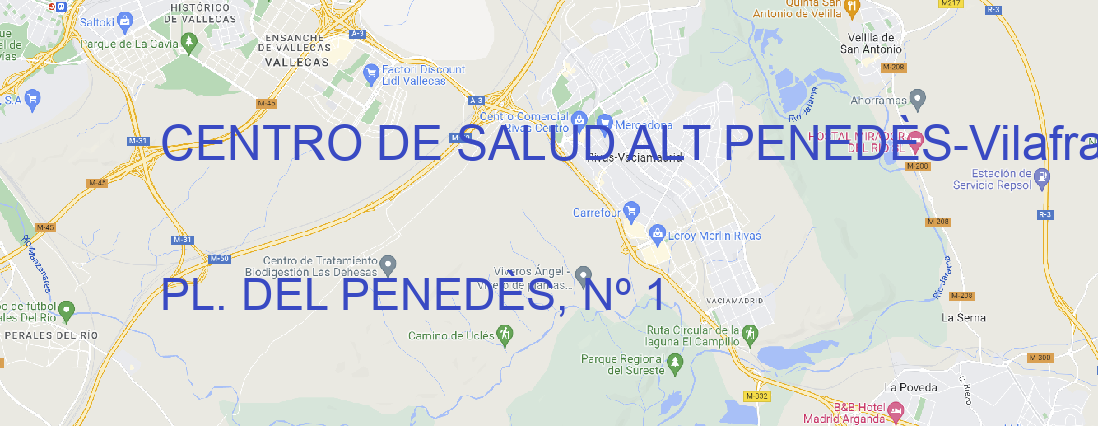 Oficina CENTRO DE SALUD ALT PENEDÈS Vilafranca del Penedès
