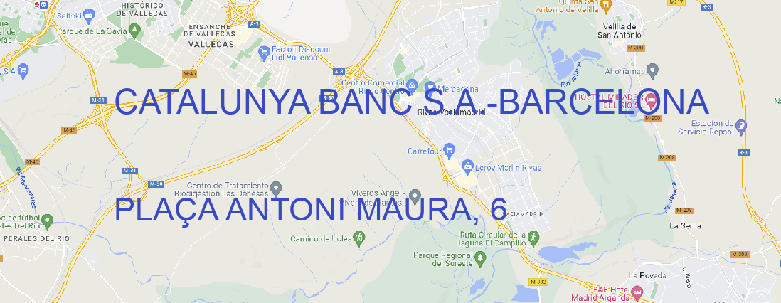 Oficina CATALUNYA BANC S.A. BARCELONA
