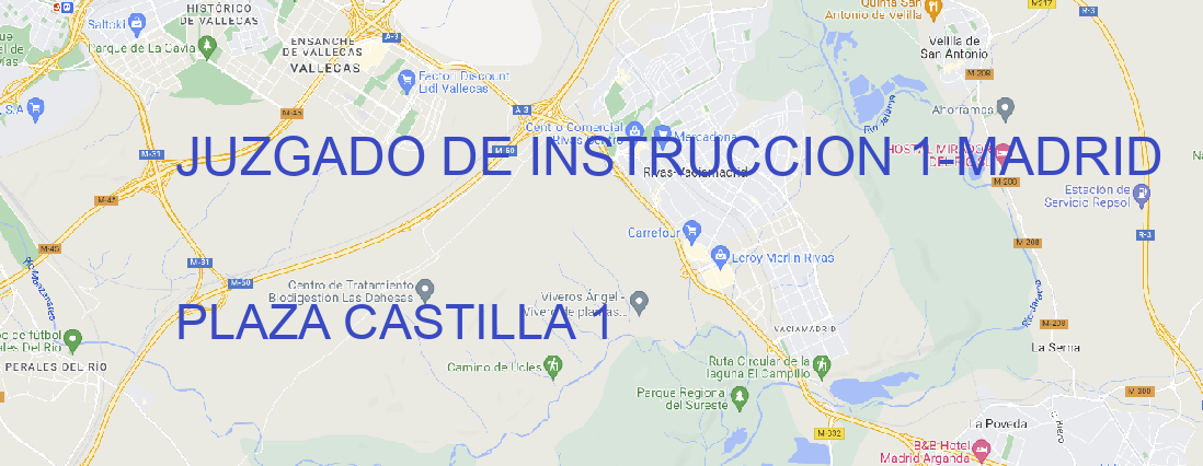 Oficina JUZGADO DE INSTRUCCION 1 MADRID