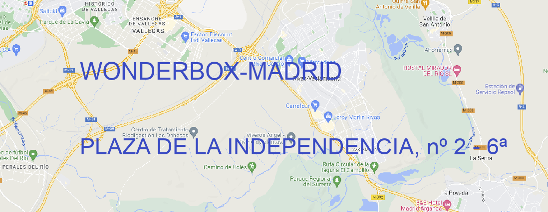 Oficina WONDERBOX MADRID