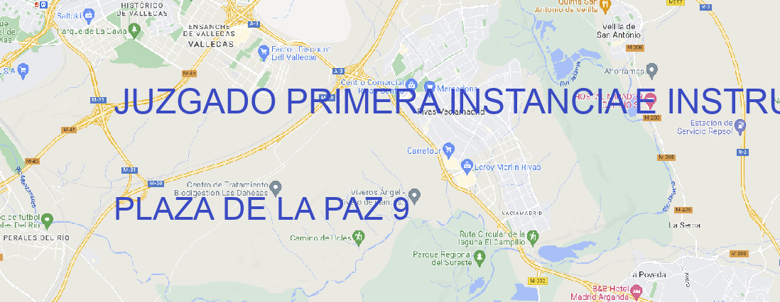 Oficina JUZGADO PRIMERA INSTANCIA E INSTRUCCION. 1 ALMUNIA DOÑA GODINA
