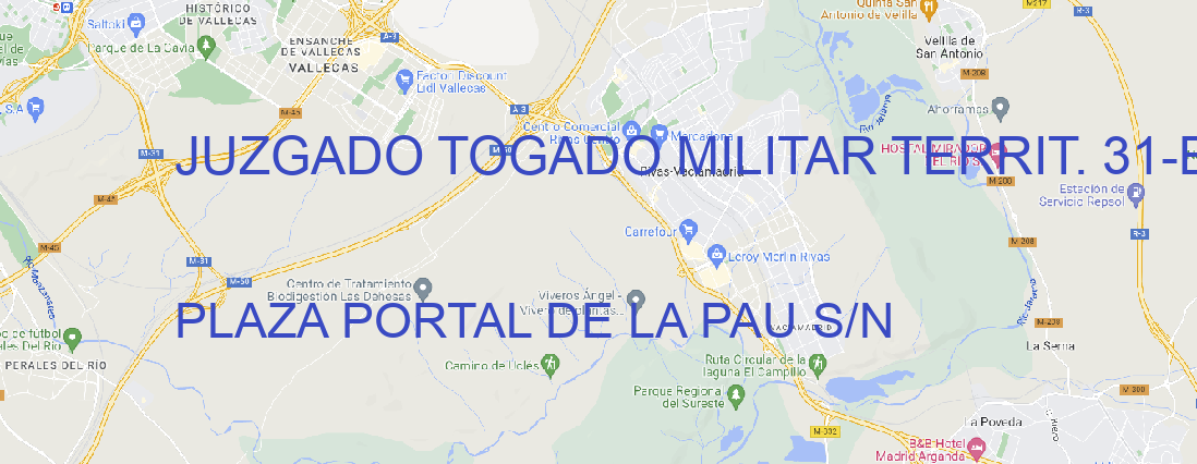 Oficina JUZGADO TOGADO MILITAR TERRIT. 31 BARCELONA