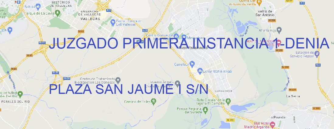 Oficina JUZGADO PRIMERA INSTANCIA 1 DENIA