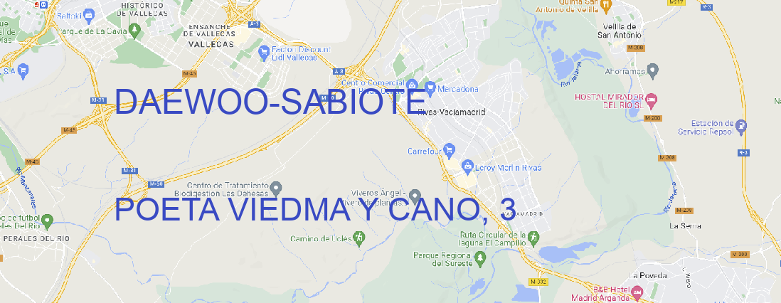 Oficina DAEWOO SABIOTE