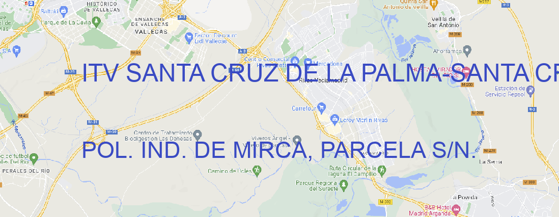 Oficina ITV SANTA CRUZ DE LA PALMA SANTA CRUZ DE LA PALMA