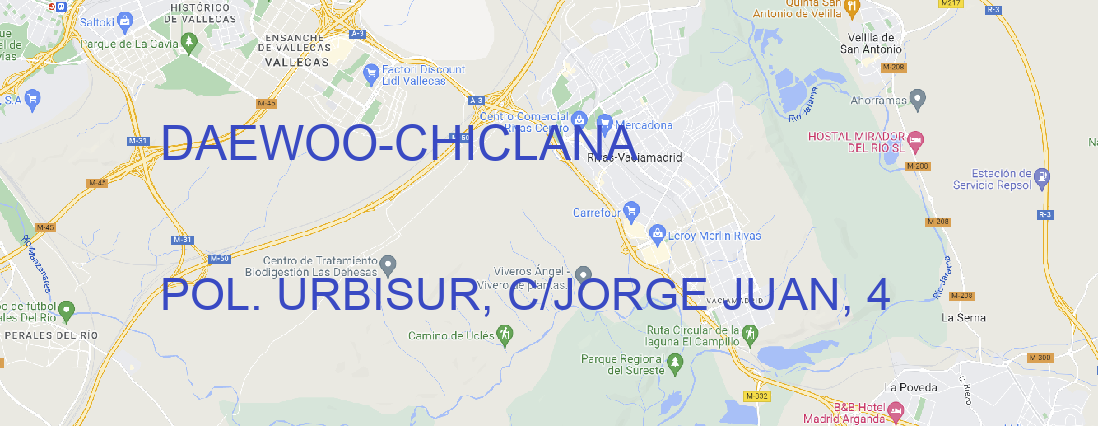 Oficina DAEWOO CHICLANA