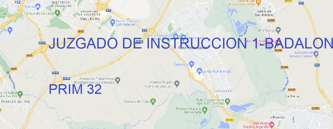 Oficina JUZGADO DE INSTRUCCION 1 BADALONA