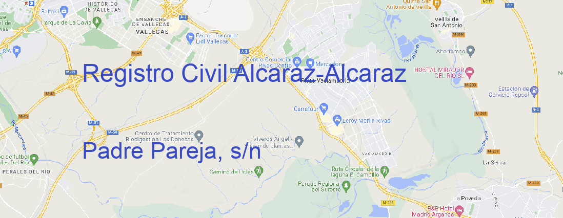 Oficina Registro Civil Alcaraz Alcaraz