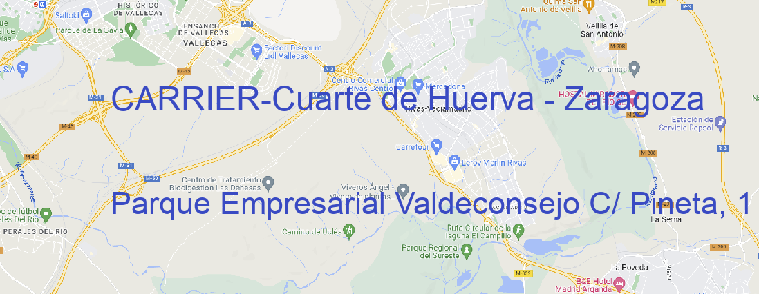 Oficina CARRIER Cuarte de Huerva - Zaragoza