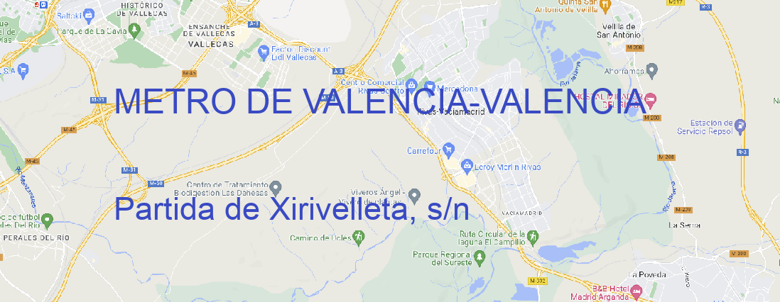 Oficina METRO DE VALENCIA VALENCIA
