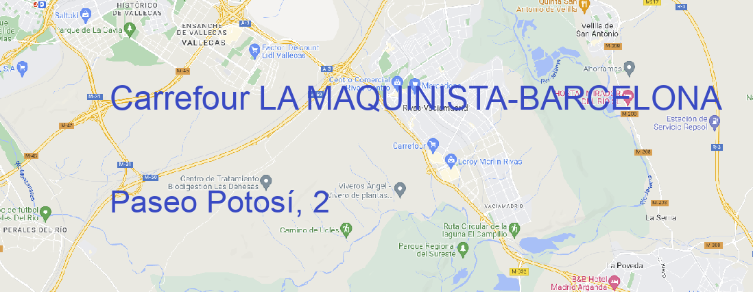 Tienda Carrefour LA MAQUINISTA BARCELONA
