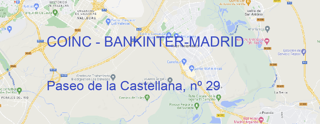 Oficina COINC - BANKINTER MADRID