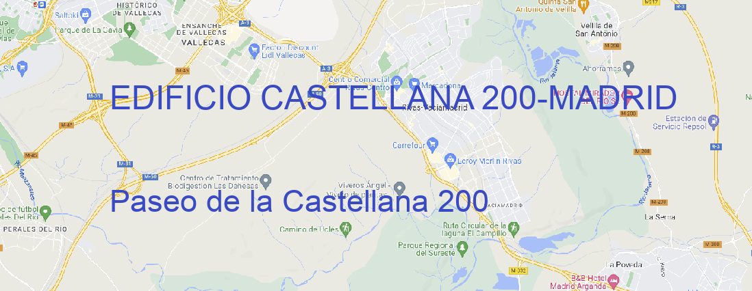 Tienda EDIFICIO CASTELLANA 200 MADRID