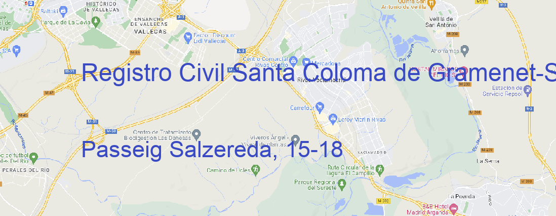 Oficina Registro Civil Santa Coloma de Gramenet Santa Coloma de Gramenet