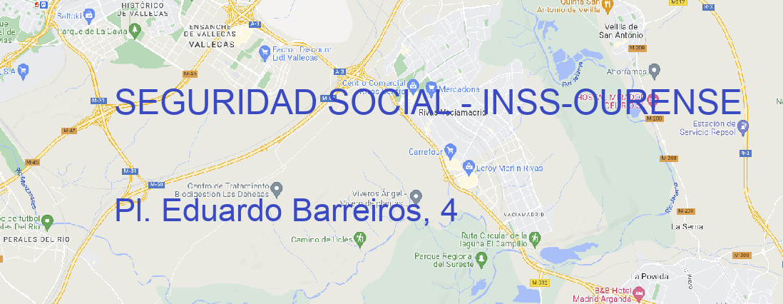 Oficina SEGURIDAD SOCIAL - INSS OURENSE