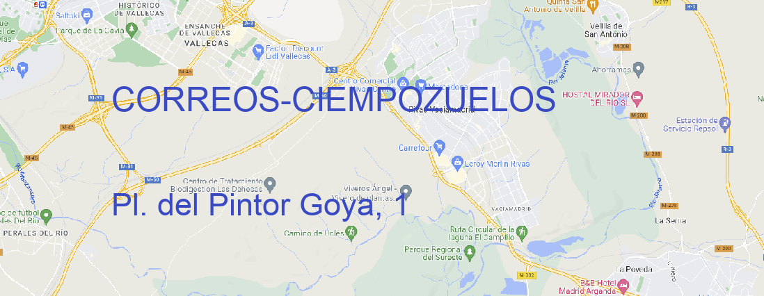 Oficina CORREOS CIEMPOZUELOS